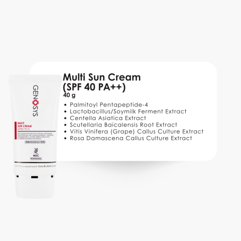 MULTI SUN CREAM SPF 40 PA++ 40 G - MSC