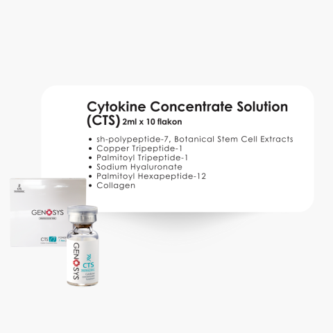 CTS (CYTOKİNE CONCENTRATE SOLUTİON)DOKU ONARICI 2MLX10 AMPUL