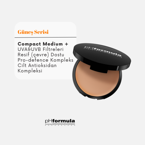 COMPACT FOUNDATION SPF 50+ MEDIUM PLUS 10G