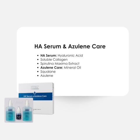 HA SERUM AZUL CARE KIT 40 ML*2 + 8 ML