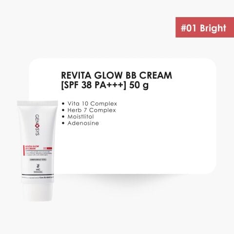 REVITA GLOW BB CREAM #01 BRIGHT (SPF38 PA+++)
