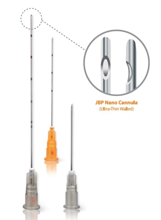 JBP NANO CANNULA 23G 50MM - 24 ADET/KUTU