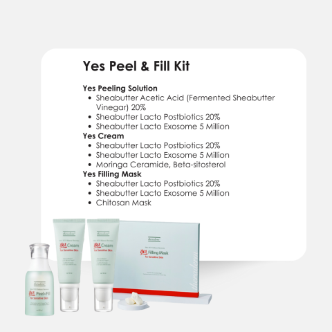 Yes Peel & Fill Peel Kit (25 Maske)